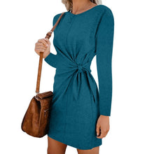 Charger l&#39;image dans la galerie, vestido long sleeve dress casual autumn robe courte vestidos  mujer fall kleider damen festa curto dames jurken sukienki clothes