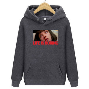 Brand Clothing Life is Boring Fashion Hoody 2019 New Casual Men Hoodies Sweatshirts Printed Pullover Hoodie Cotton S-2XL