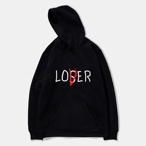 New Movie It Losers Club Sweatshirt Men Women Loser Lover It Inspired Hoodies Casual Unisex Sweatshirts Loser Lover  Hoodie