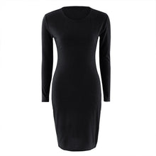 Charger l&#39;image dans la galerie, Long Sexy Off Shoulder Party Dress Women High Slit Bodycon Shein Dress Autumn Three Quarter Sleeve Bright Silk Shiny Dress