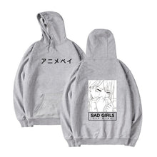 Charger l'image dans la galerie, Otaku Anime Sad Girls Manga Printing Long-sleeved Anime Hoodie