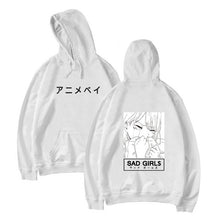 Charger l'image dans la galerie, Otaku Anime Sad Girls Manga Printing Long-sleeved Anime Hoodie
